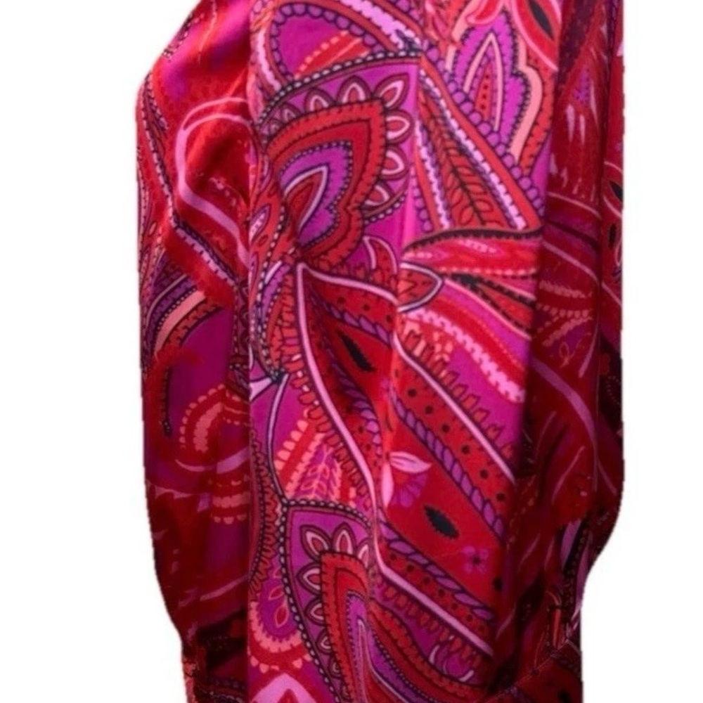 I.N.C. Women’s Multicolor Blouse, One Sleeve, Bare Shoulder, Size Small, NWT - Picture 11 of 13